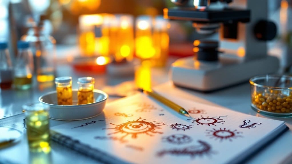 identify parasites through testing